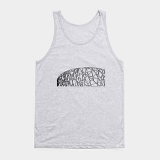 Beijing Olympic Stadium Silhouette Tank Top